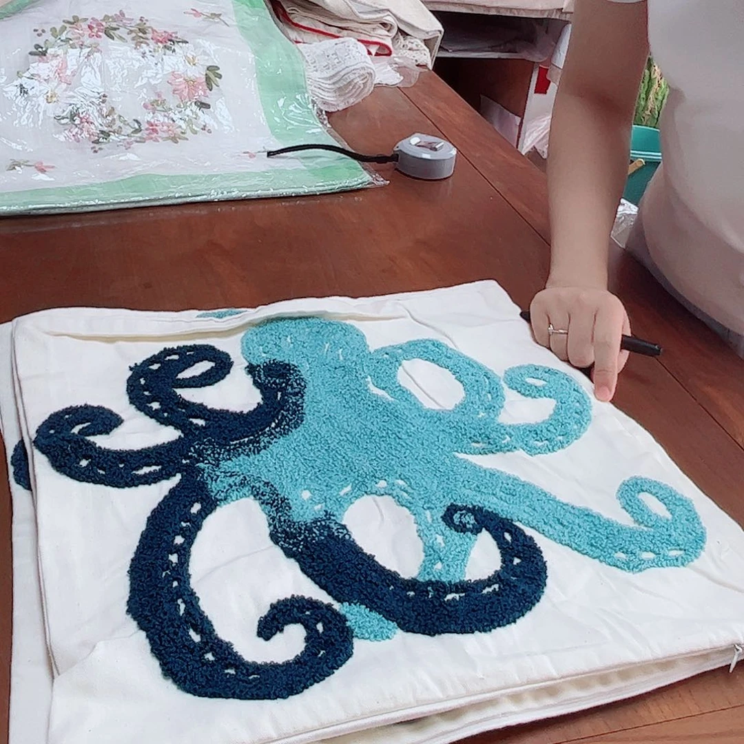 毛绒亚麻棉147-5个