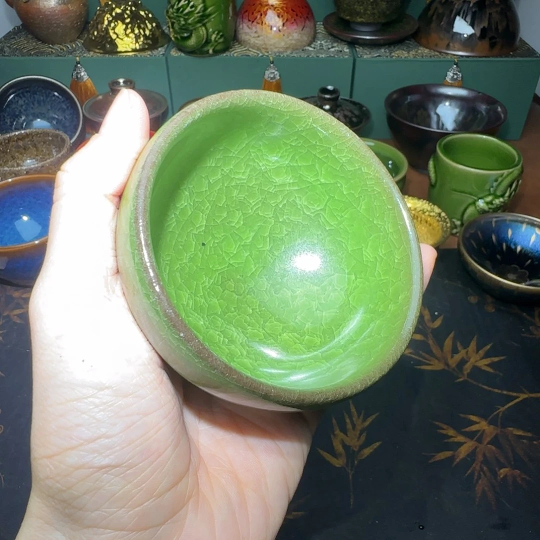 茶盏微瑕建盏，介意勿拍