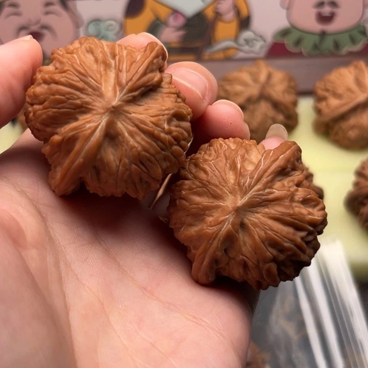 小***欢把件文玩核桃33磨盘