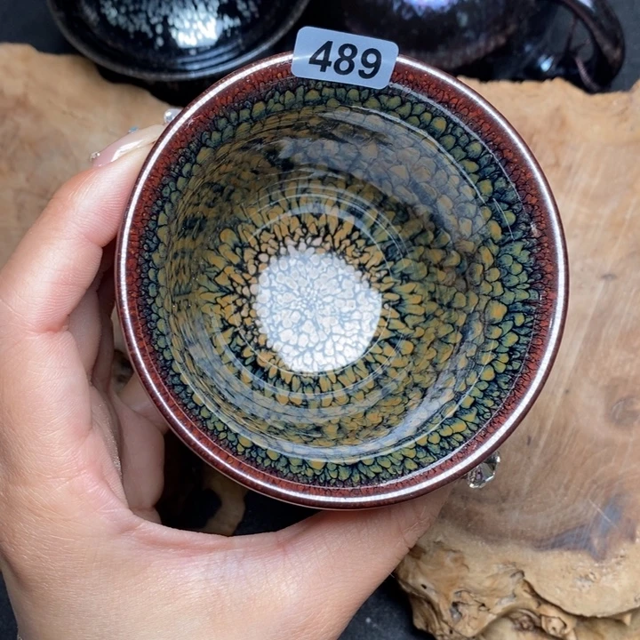 茶盏建窑建盏主人杯489