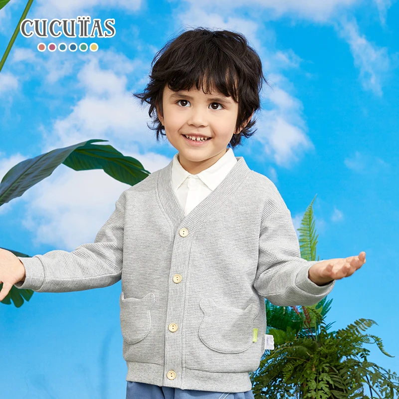 25新款cucutas幼童儿童男童森林运动会长袖衬衫CY25SPW556