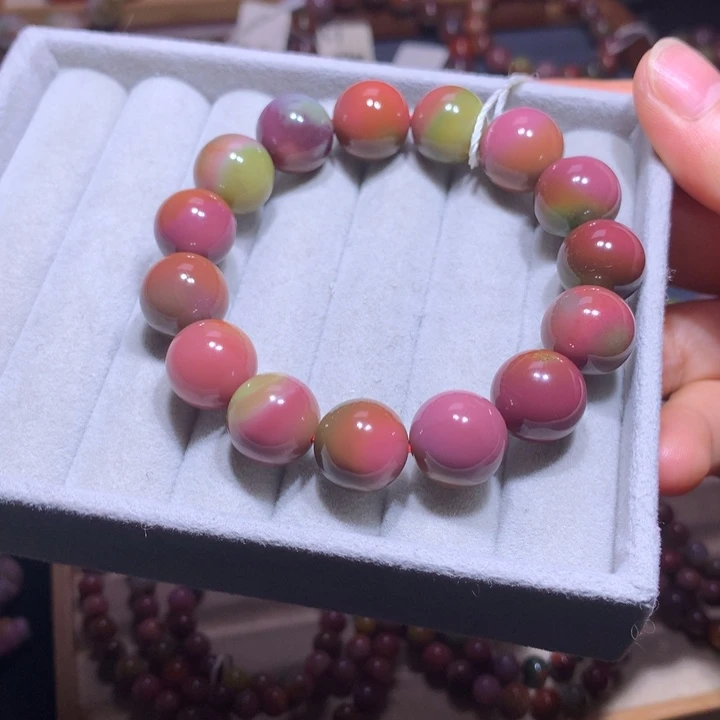 玛瑙/玉髓未镶嵌手链盐源玛瑙