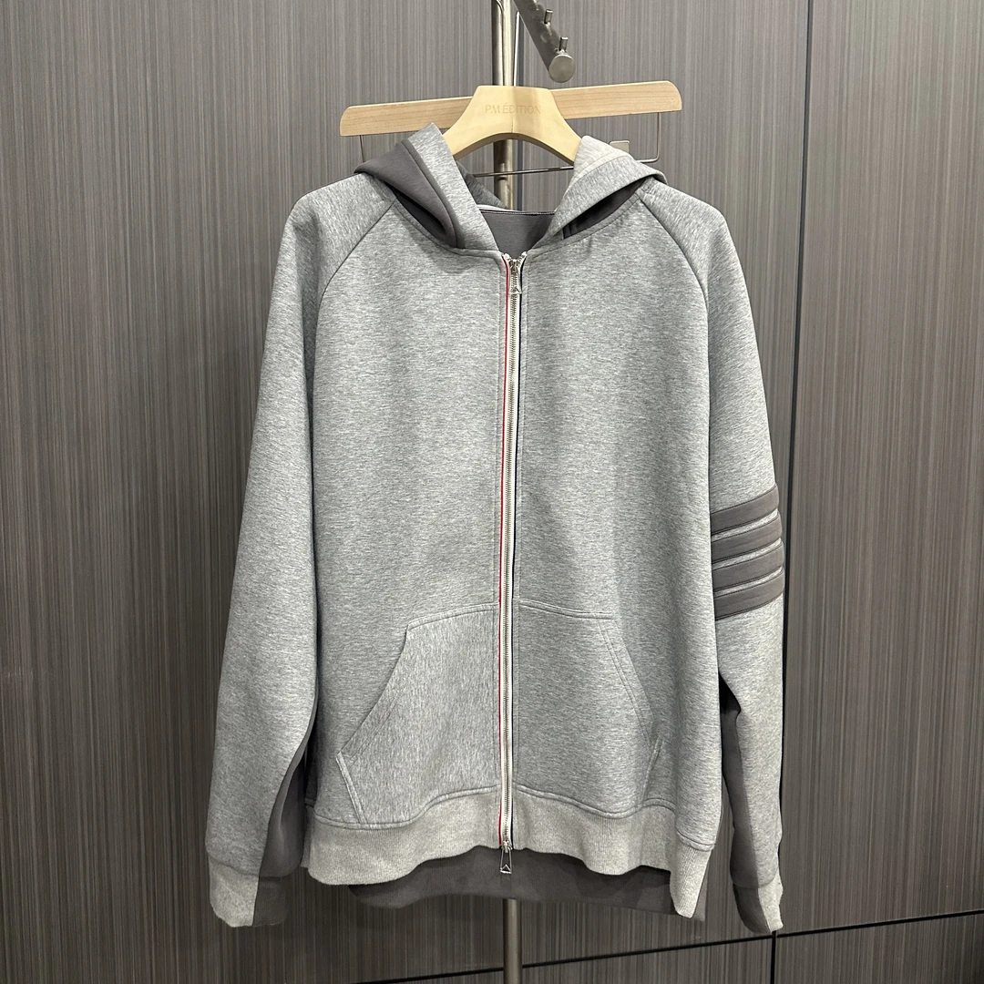 店庆价  马丁叔叔 25开春新款轻奢亲肤百搭时尚高级感条纹外套001