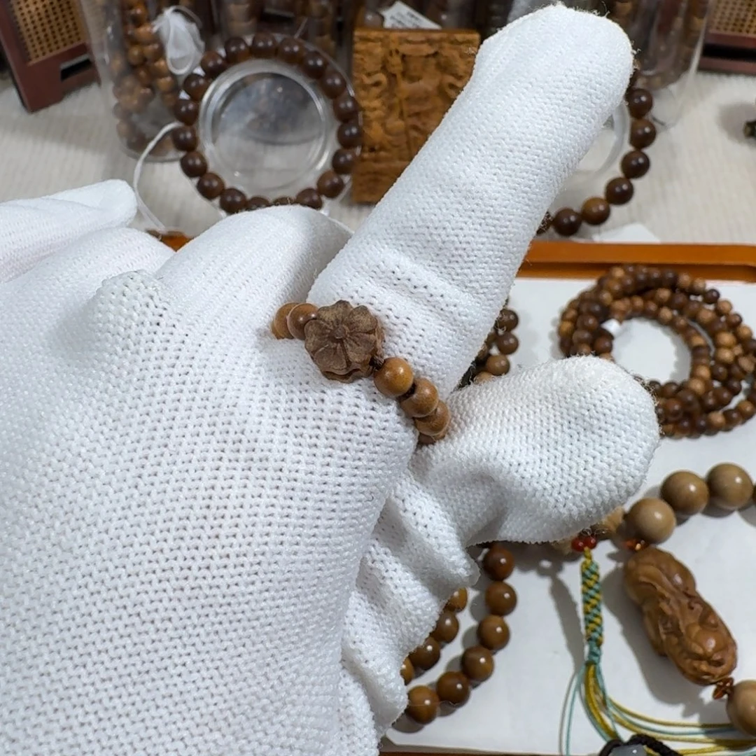 其他檀香木桃花戒指下播福利