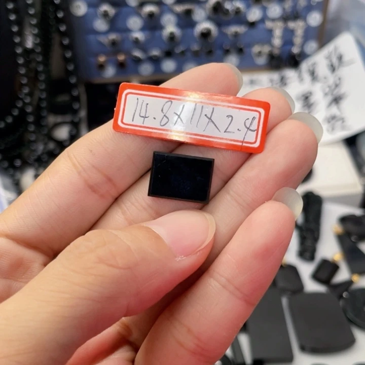 康***爸翡翠裸石缅甸墨翠方界面