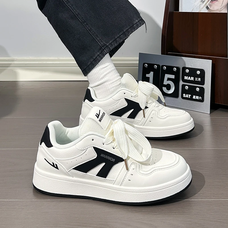 回力小白鞋男秋季简约新款美式复古原创设计板鞋男百搭爆款运动鞋