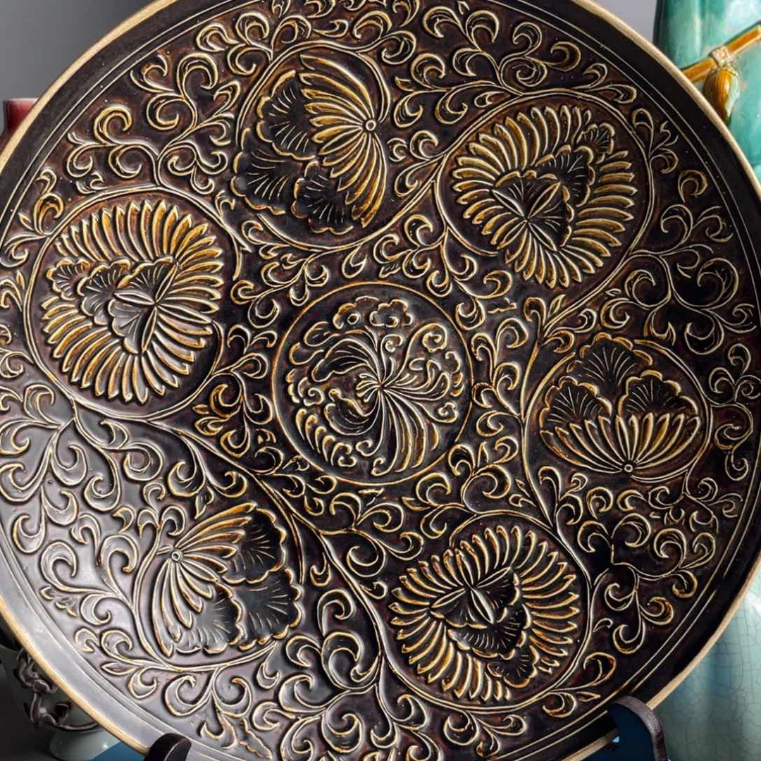 瓷片手工制作赏盘