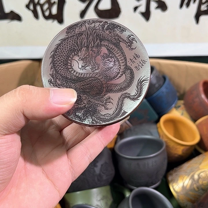 茶杯紫砂全手工紫砂主人杯