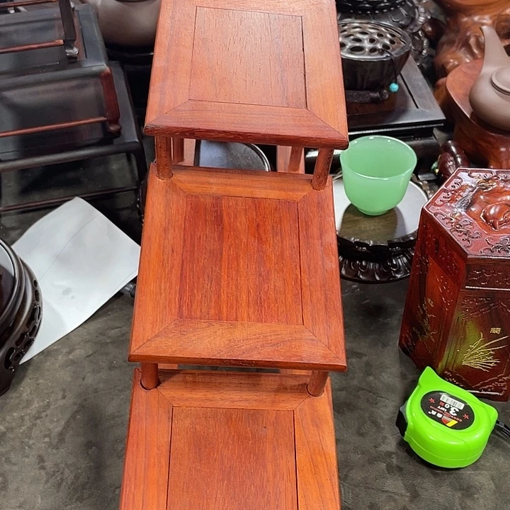 手工艺品琉璃红木底座工艺品