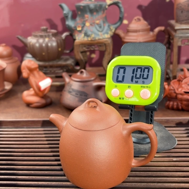 w***n紫砂茶壶宜兴原矿红降坡