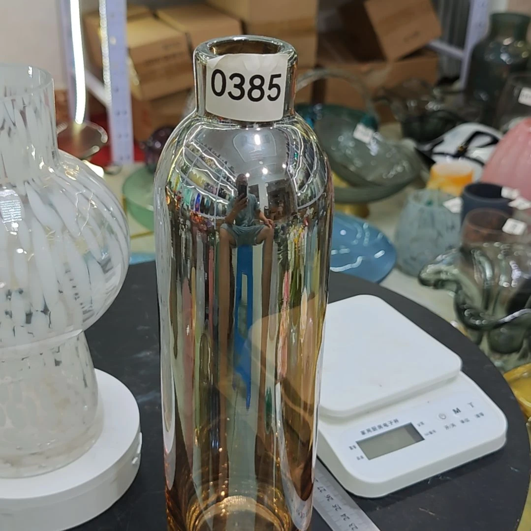 高34口3琉璃造型花瓶