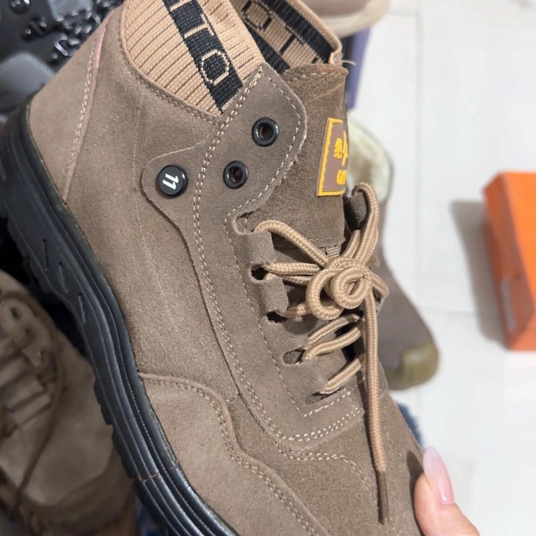 43码翻毛牛皮橡胶底福利