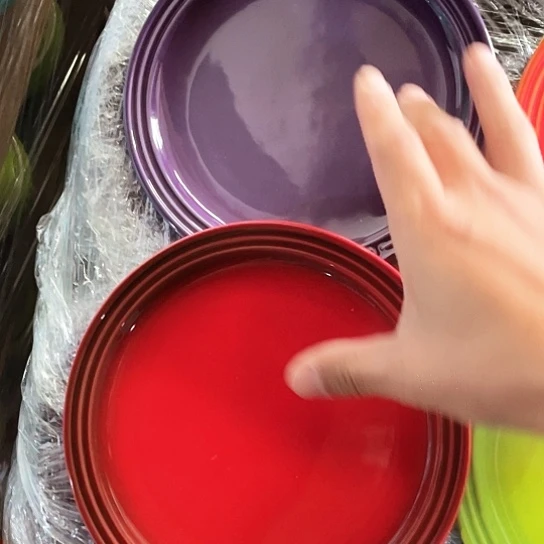 盘外贸2个陶瓷个陶瓷7英寸