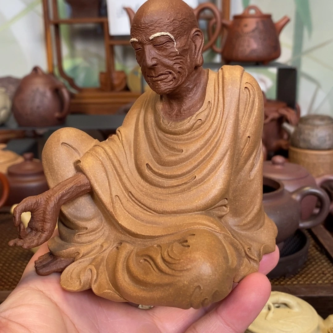 茶壶紫砂超精工罗汉
