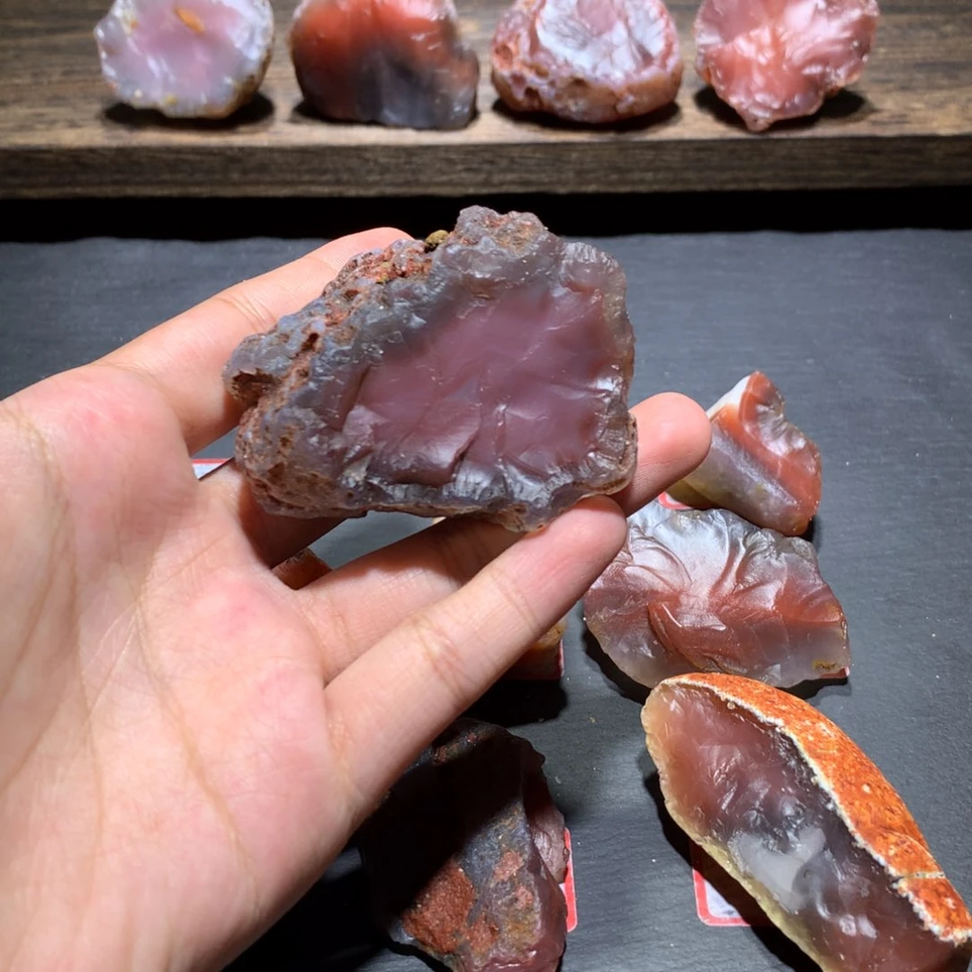未镶嵌玛瑙/玉髓珠宝奇石