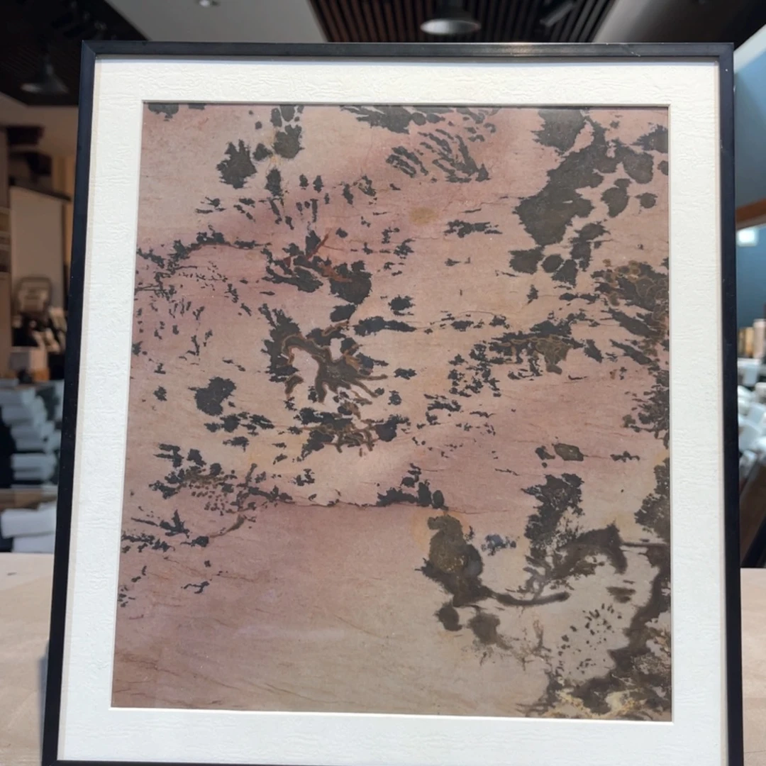 彩石三峡清江画面石
