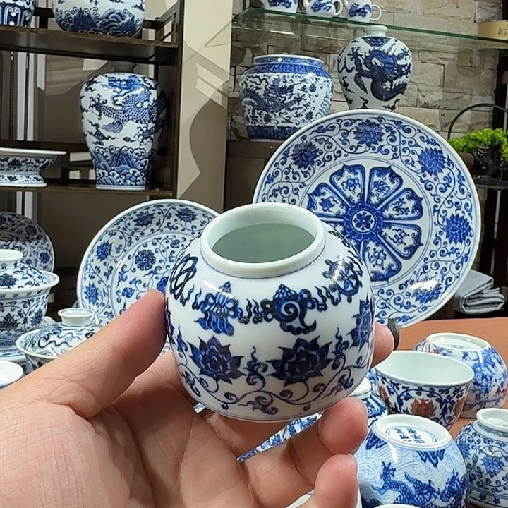 摆件宇泽堂莲托八宝水洗