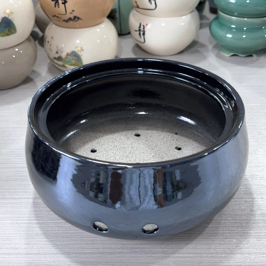 口  17*8.5陶瓷绿植多肉微瑕花盆