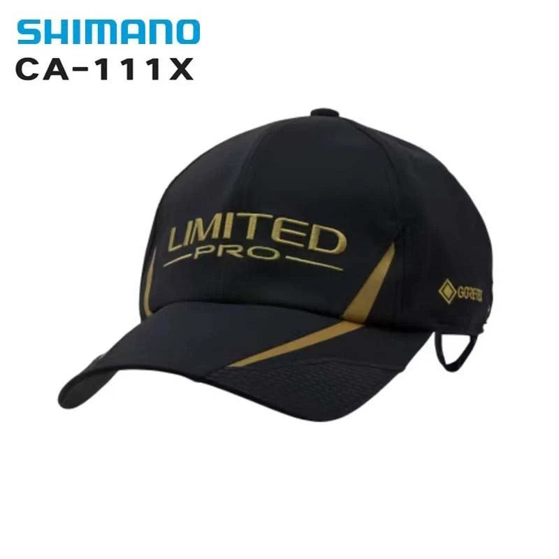 新款SHIMANO 禧玛诺钓鱼帽 CA-111X帽子防水透湿鸭舌帽遮阳棒球帽