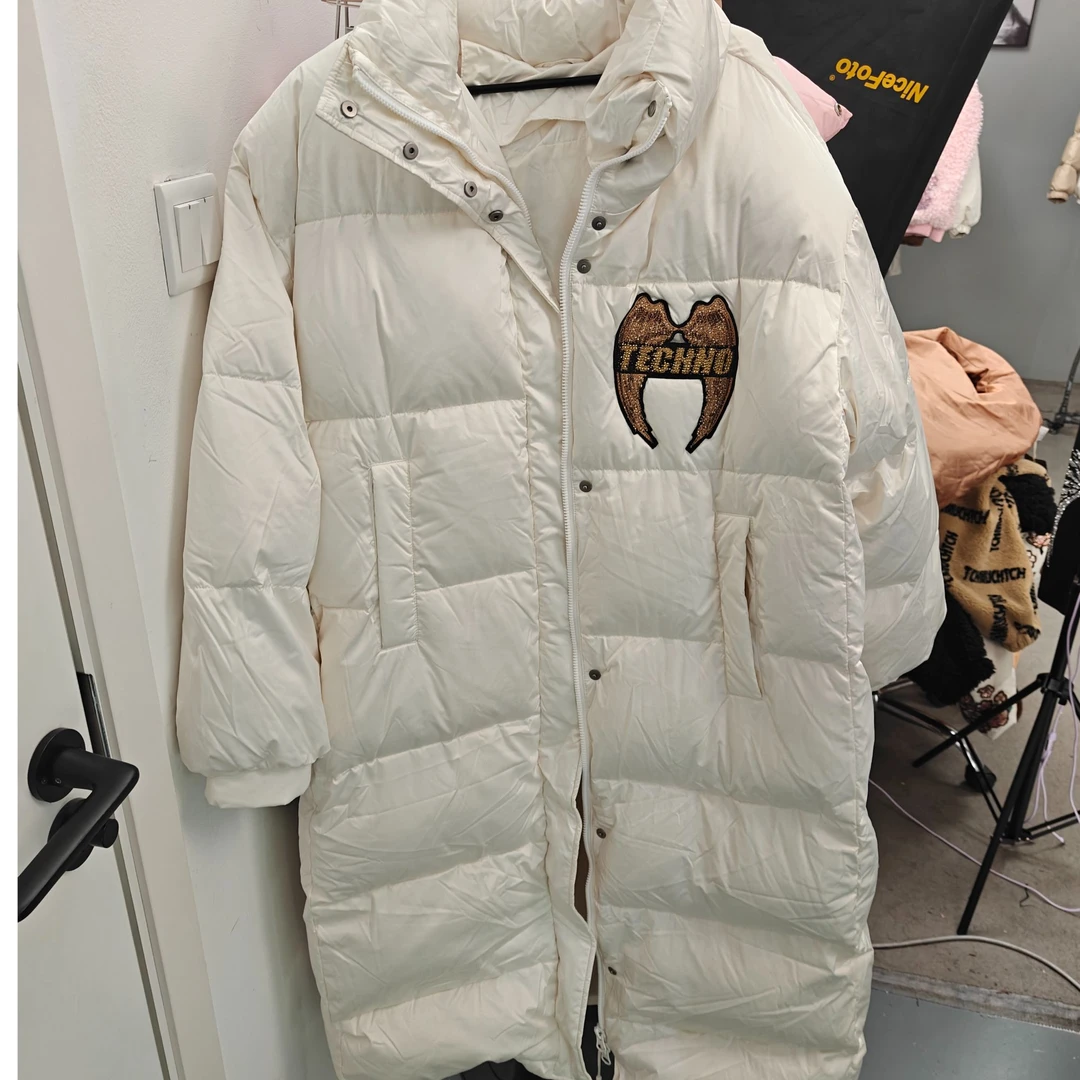 TCH轻奢烫钻工艺时尚立领亮面洋气羽绒服女T72A19E8007私服tch