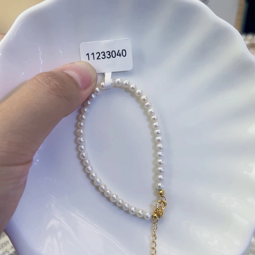未镶嵌手绳淡水珍珠