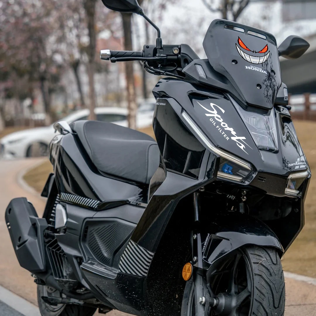 适用五羊本田NWG150车头贴纸拉花摩托车防水反光车贴装饰版画轮毂