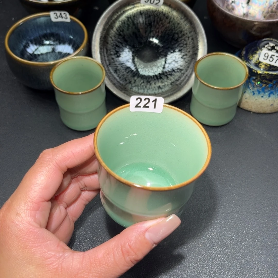 茶盏221 建盏单盏放大漏…………