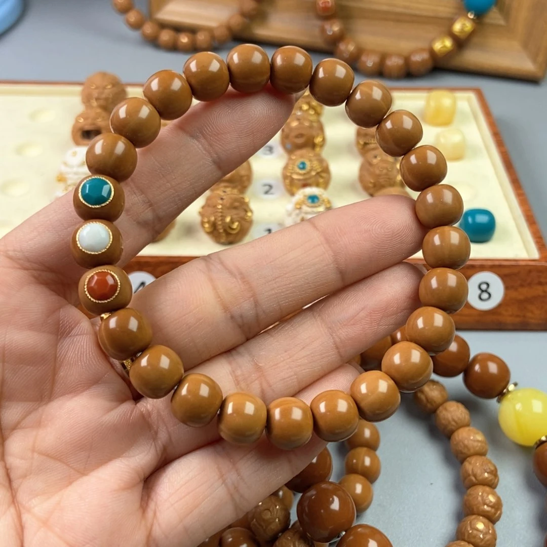 猴头核桃吊坠胜**子手串