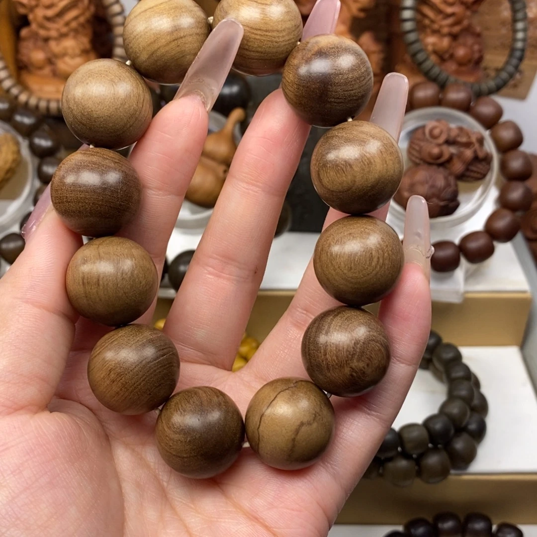 手串/手链檀香木迈索尔老山檀香2.0奶香，微瑕