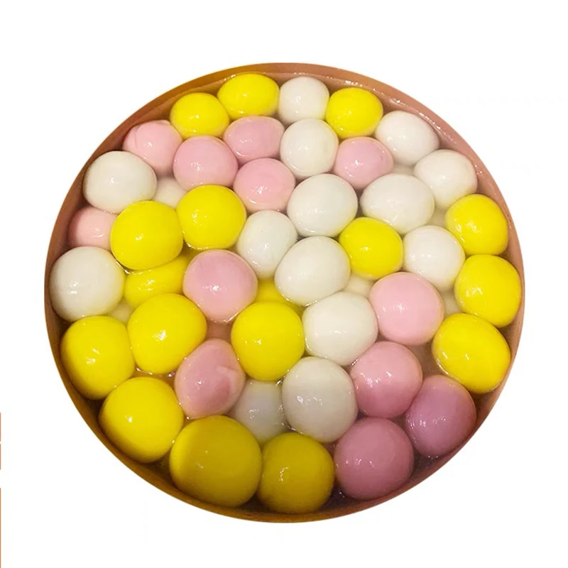 玲珑小汤圆混合装300g元宵节小汤圆黑芝麻紫薯