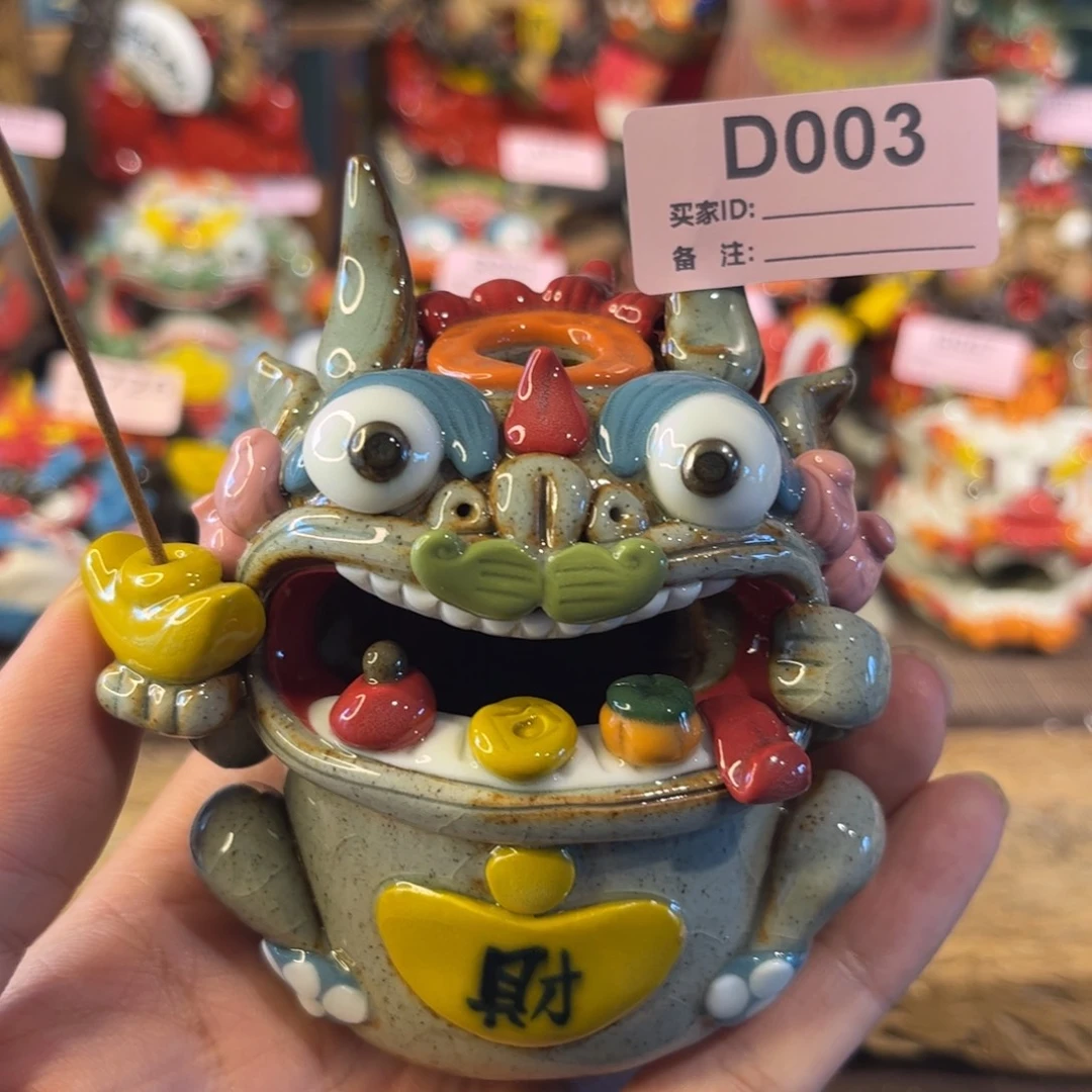 泥塑纯手工茶宠摆件