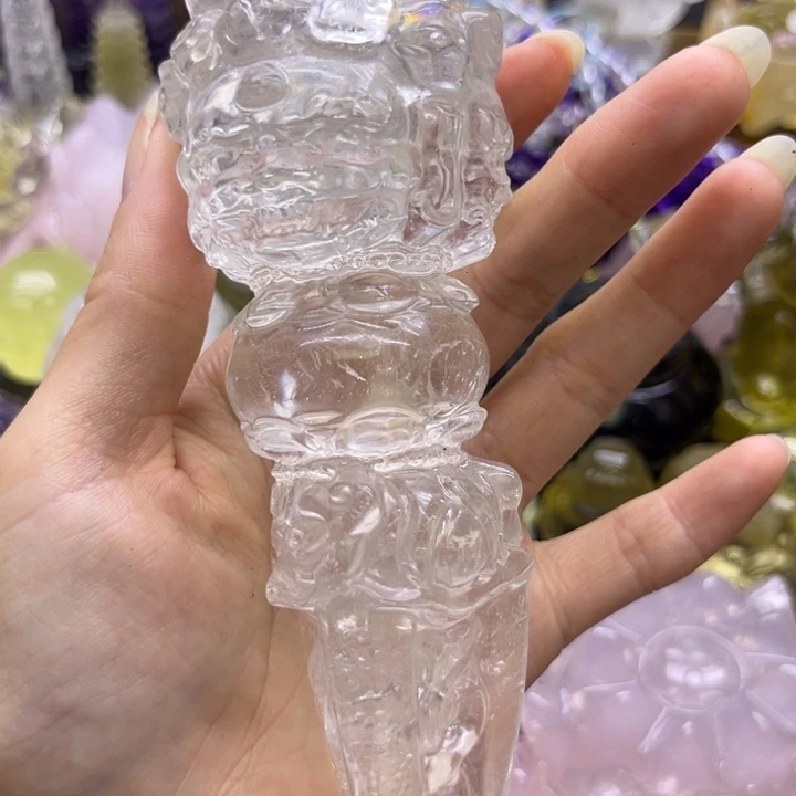 司***铺未镶嵌珠宝半成品水晶摆件