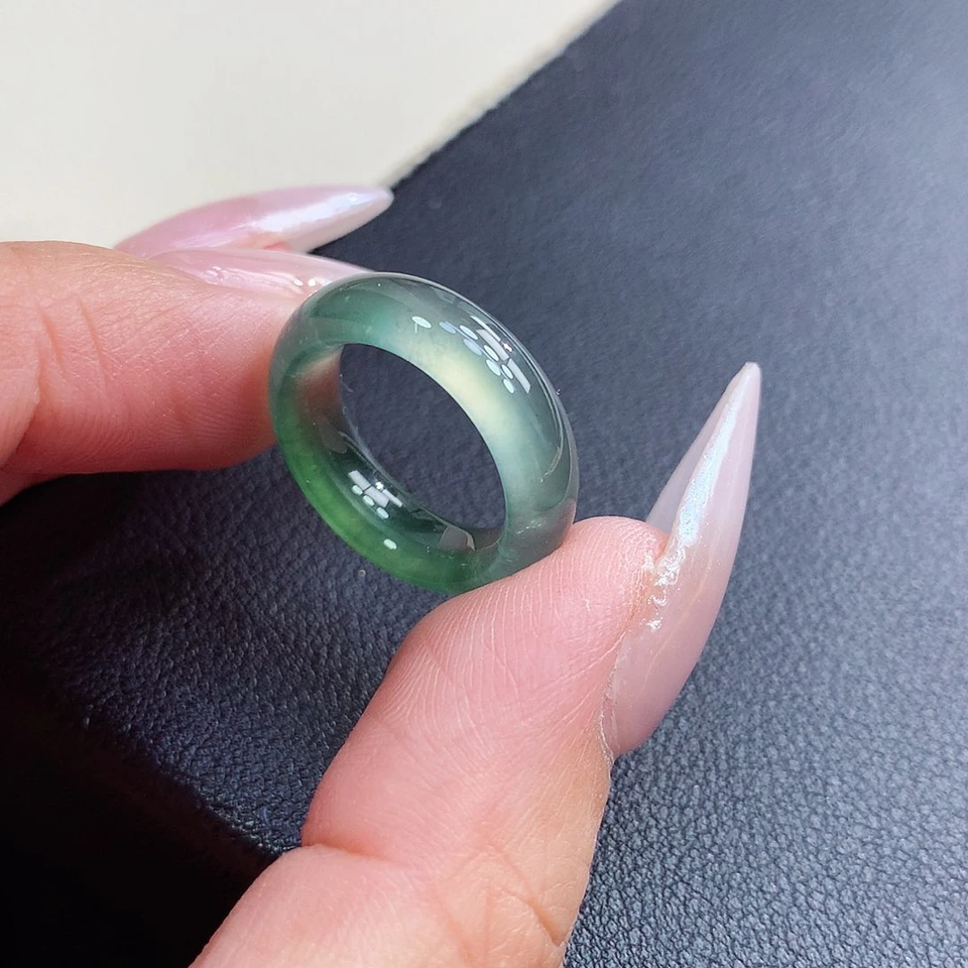 未镶嵌戒指翡翠9号