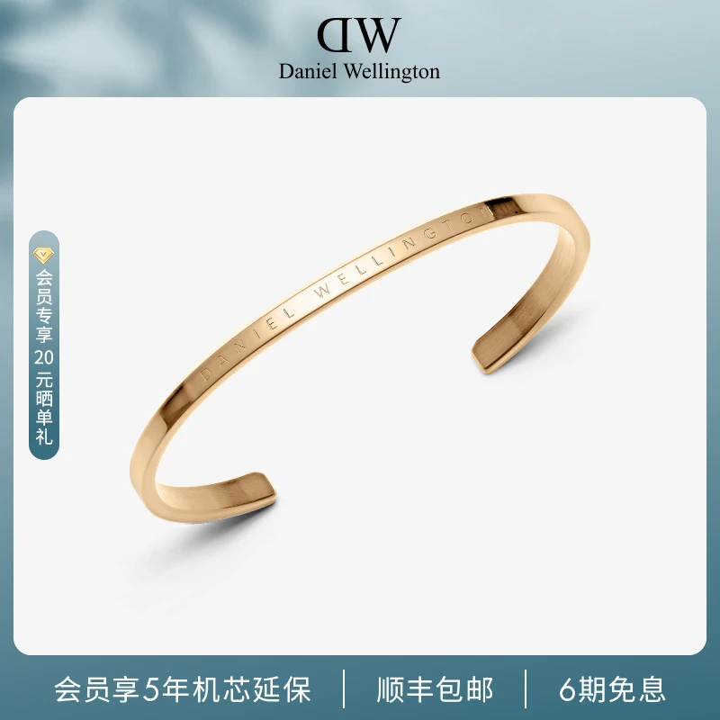 【秋上新】DW手镯 简约百搭潮流手环饰品小众高级感精美饰品