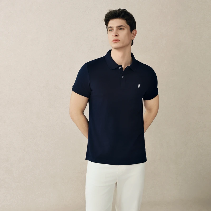 POLOWALK夏季新品男式短袖时尚百搭舒适休闲男POLO衫BXUW52200021