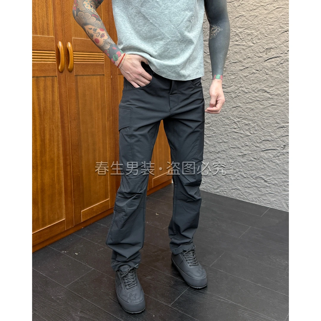 2025秋冬新款时尚休闲百搭净版军版厚款男士工装裤