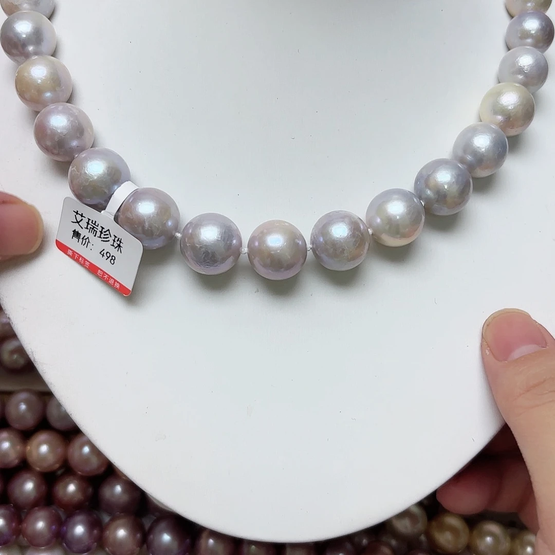 淡水珍珠颈饰未镶嵌12-15有核