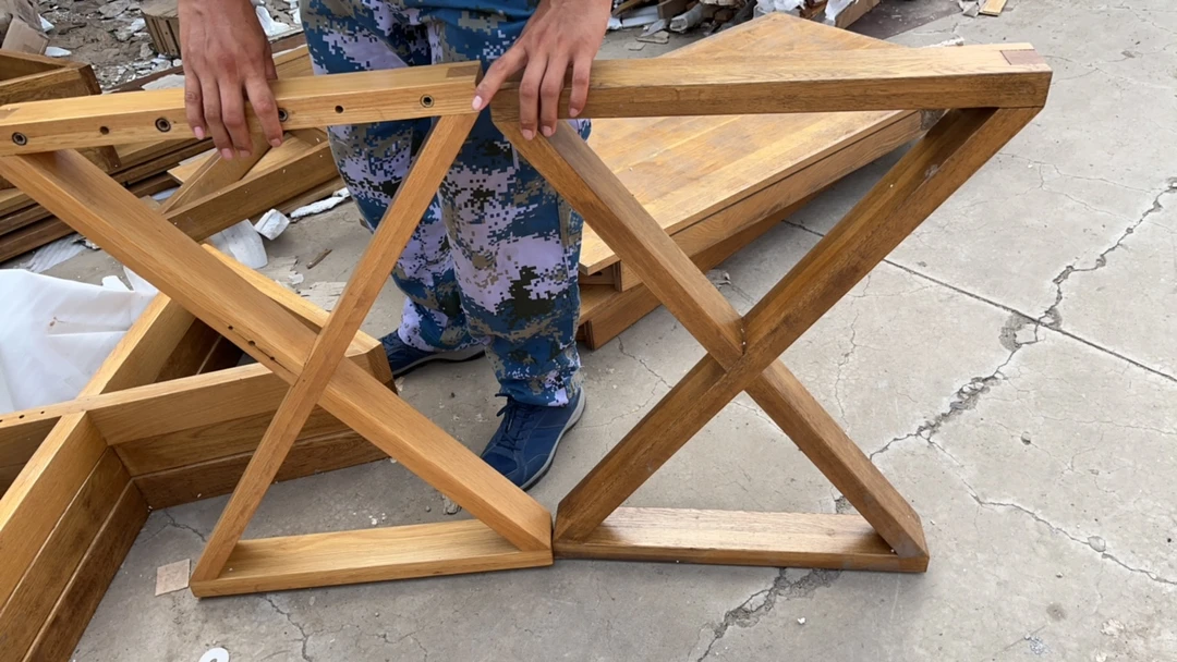 桌腿一对白橡56×75瑕疵无售后孙7352