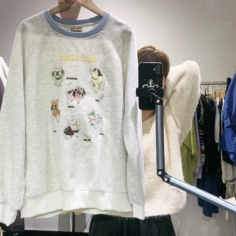 【闪购商品】灰色套头