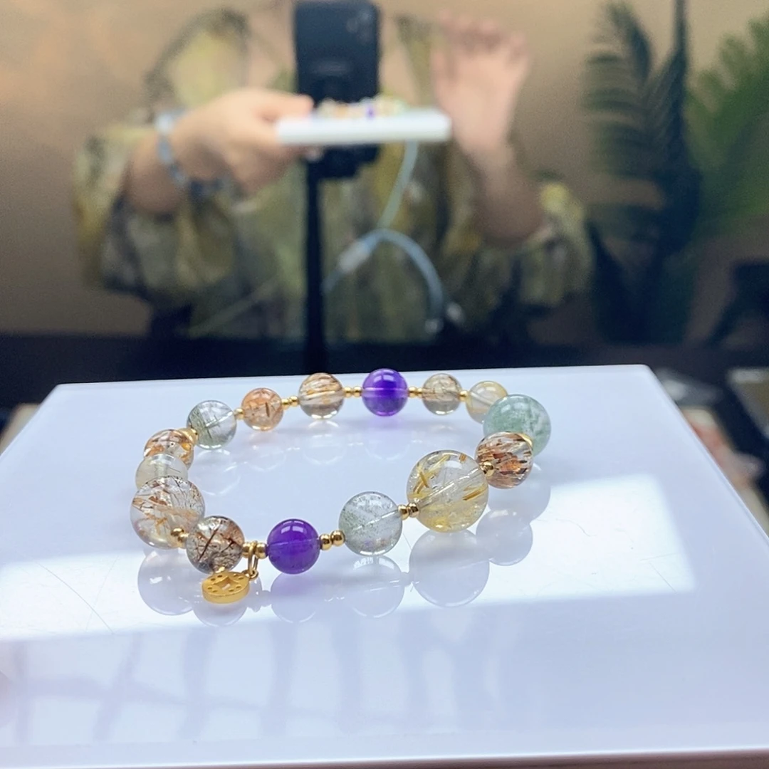 银S925镶嵌手链水晶