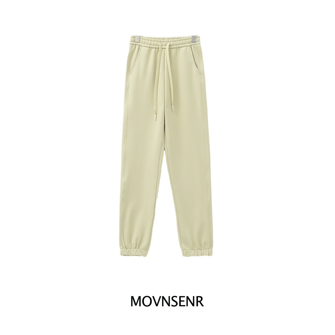 MOVNSENR 「梦中情裤」液氨工艺50支空气层束脚裤 HMR6392