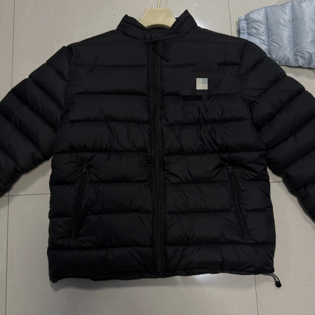 男女同款棉服磨砂哑光立领保暖拉链口袋徽标