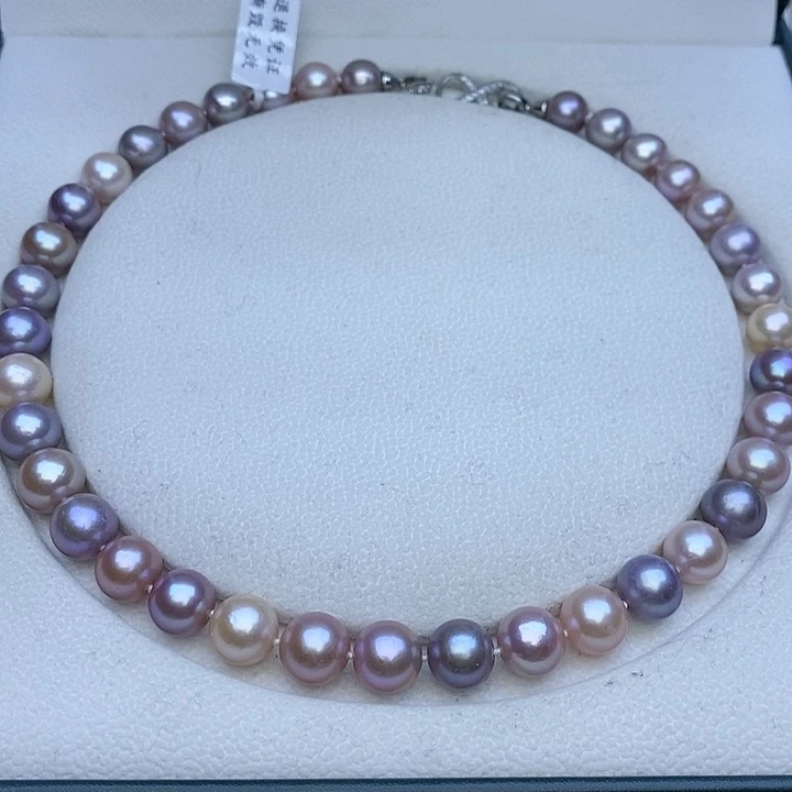 淡水珍珠项链未镶嵌10-11mm