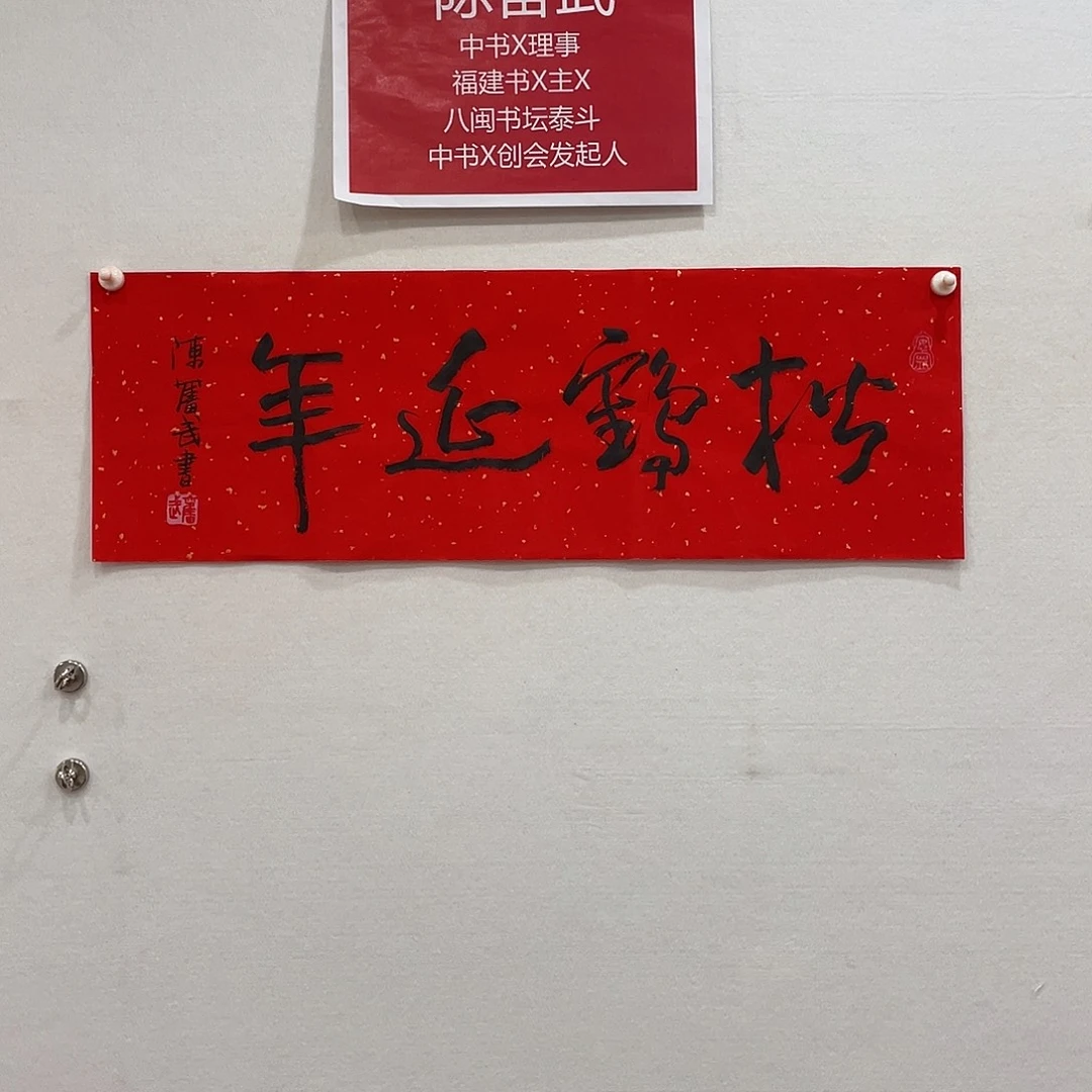 横款博航艺术书法作品