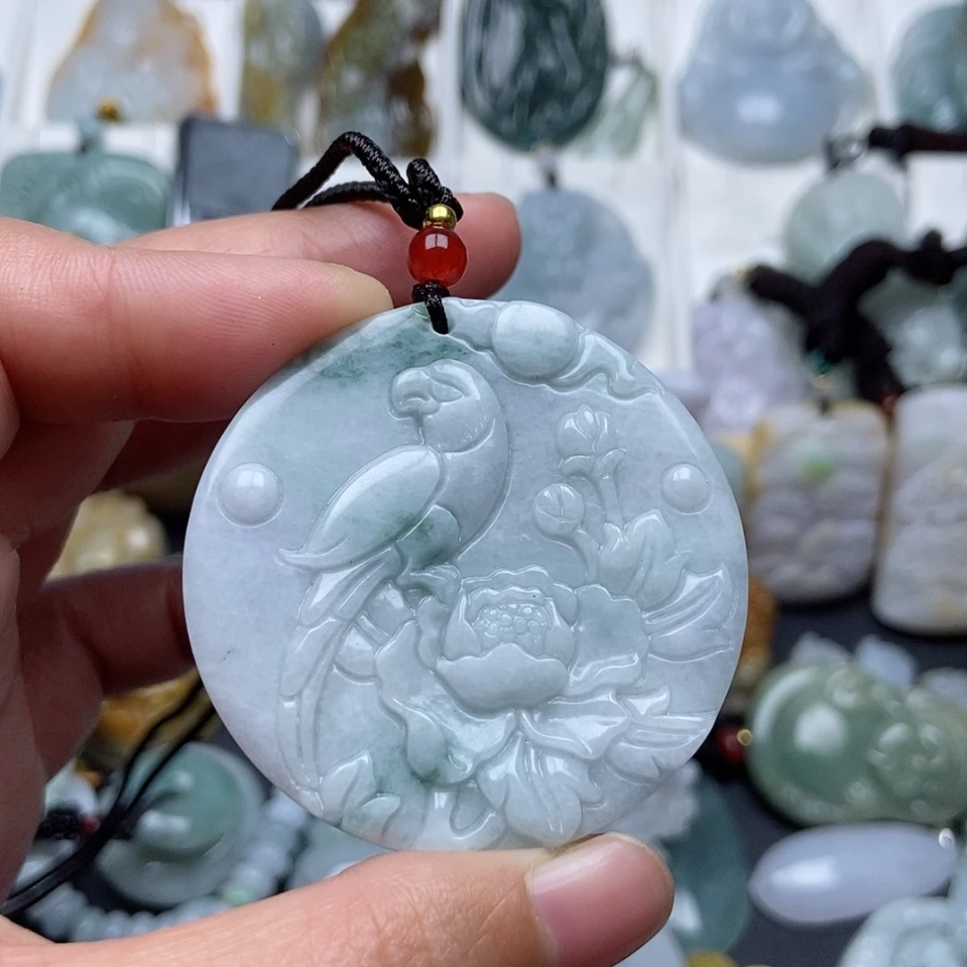 翡翠吊坠(不含链)未镶嵌翡翠