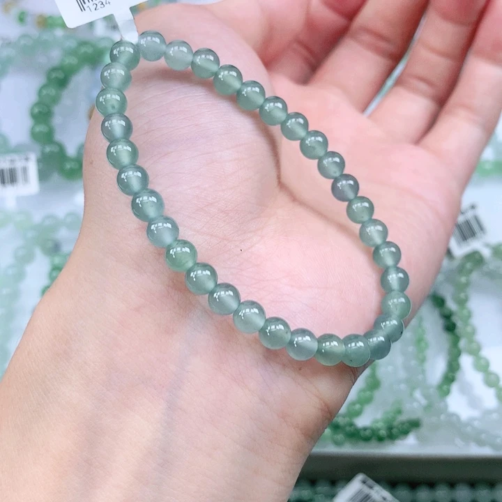 未镶嵌手链翡翠翡翠