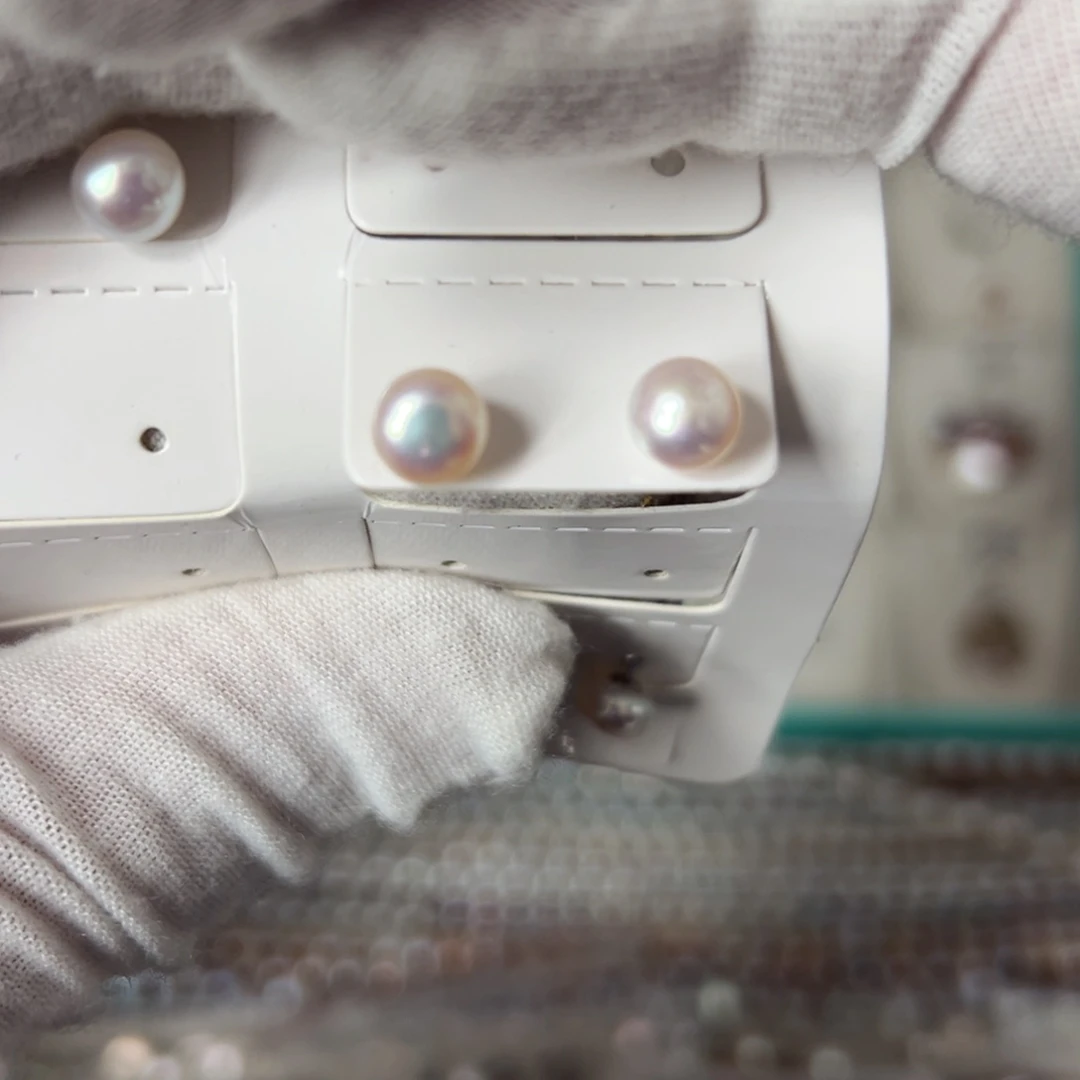 淡水珍珠珍珠银S925镶嵌