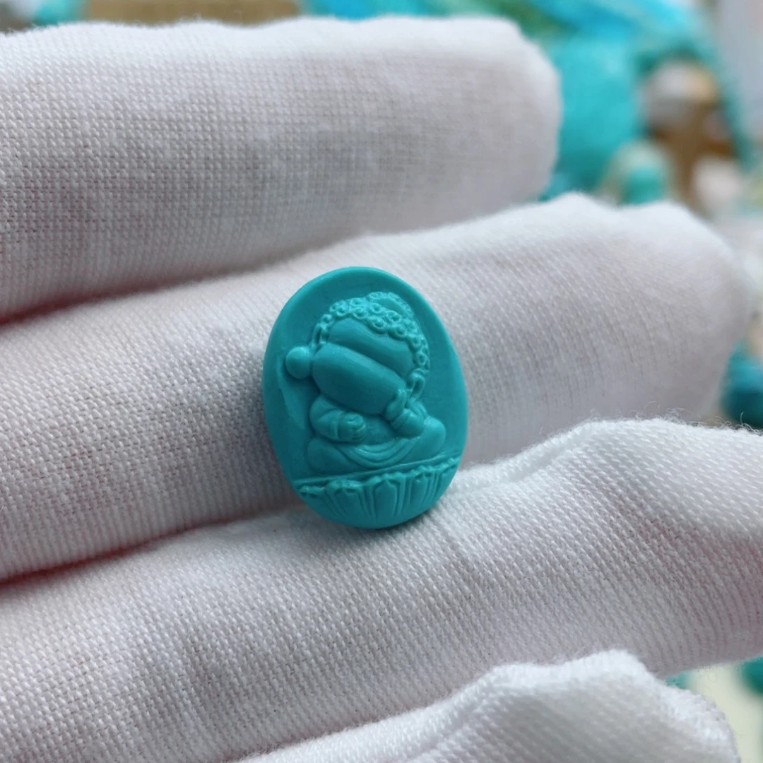 未镶嵌绿松石珠宝奇石