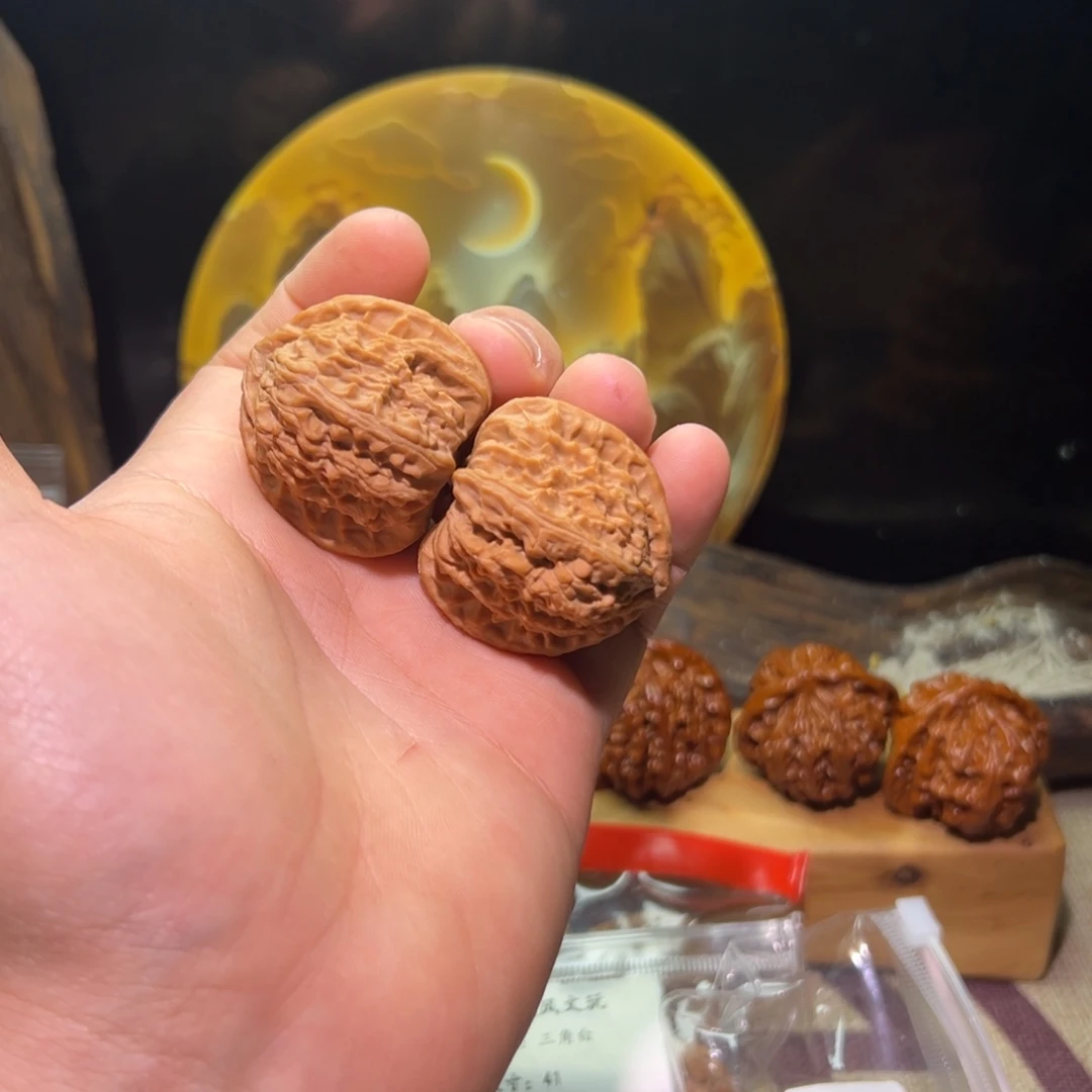 核桃手串/手链38尺寸三角白