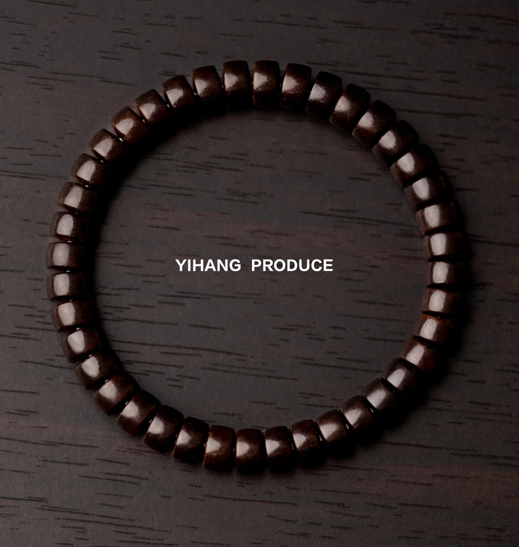 艺杭出品 椰蒂药片/手工干磨印尼原生态椰蒂手串8mm*5mm-39颗